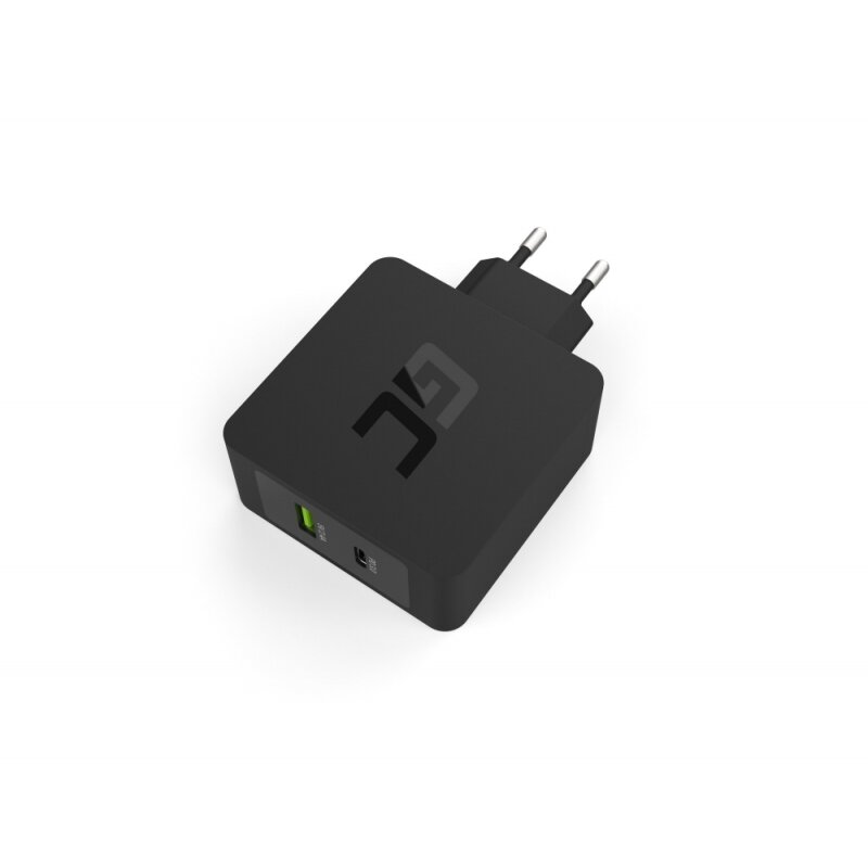 Incarcator Retea CHAR10 USB-C 45W PD Cablu USB-C 2M Negru