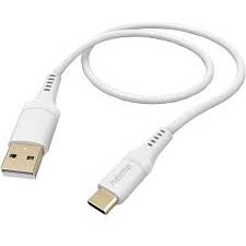Cablu De Date\Incarcare USB-A - USB-C 1.5 m Alb
