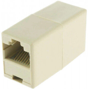 Adaptor SBox CAT5 Inline Cupler RJ-45 Alb