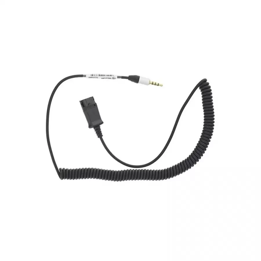 Cablu Adaptor Tellur QD la Jack 3.5mm 4 Pole 2.95m Negru