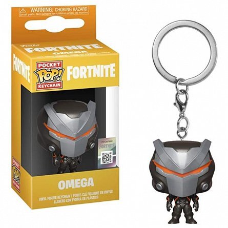 Breloc FORTNITE - POP Omega (Full Armour) Gri/Negru