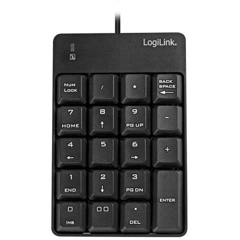 Tastatura Numerica ID0184 USB 19 Taste Negru