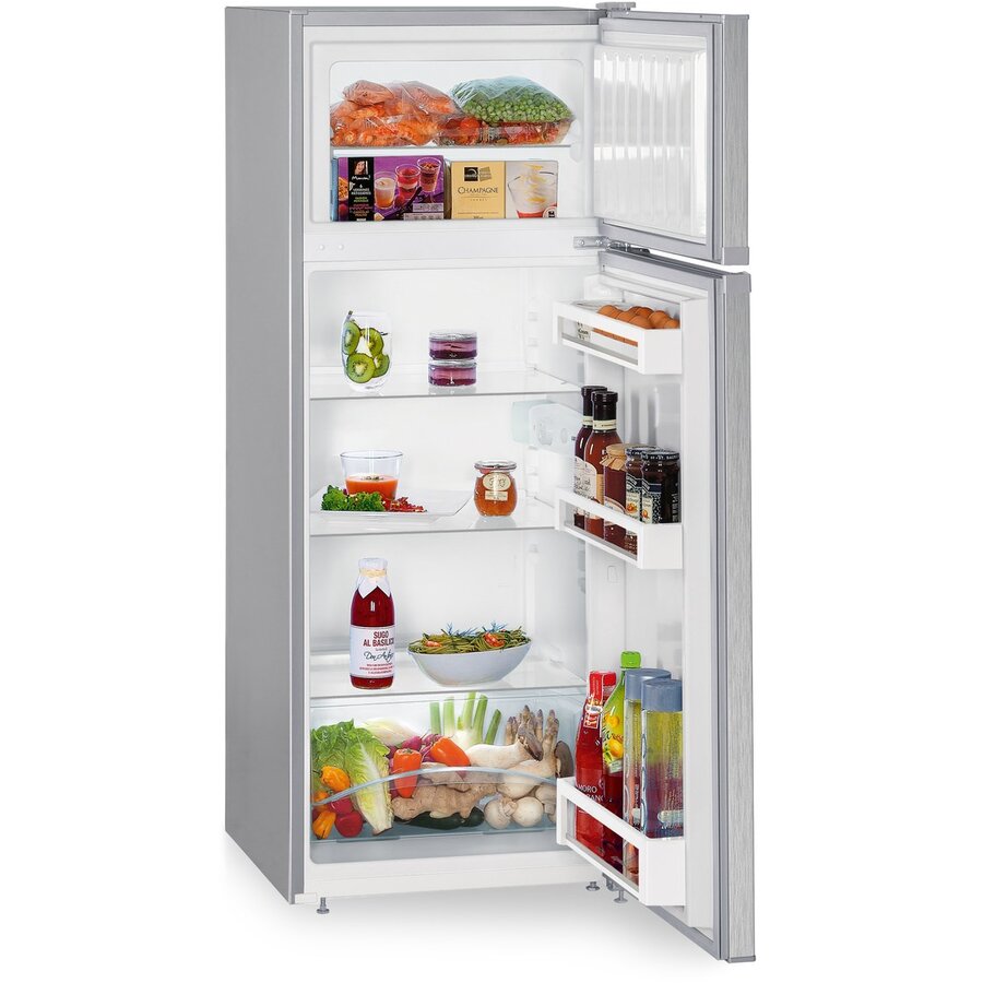Frigider Cu 2 Usi CTPele231-26 233L 37dB Clasa E Argintiu