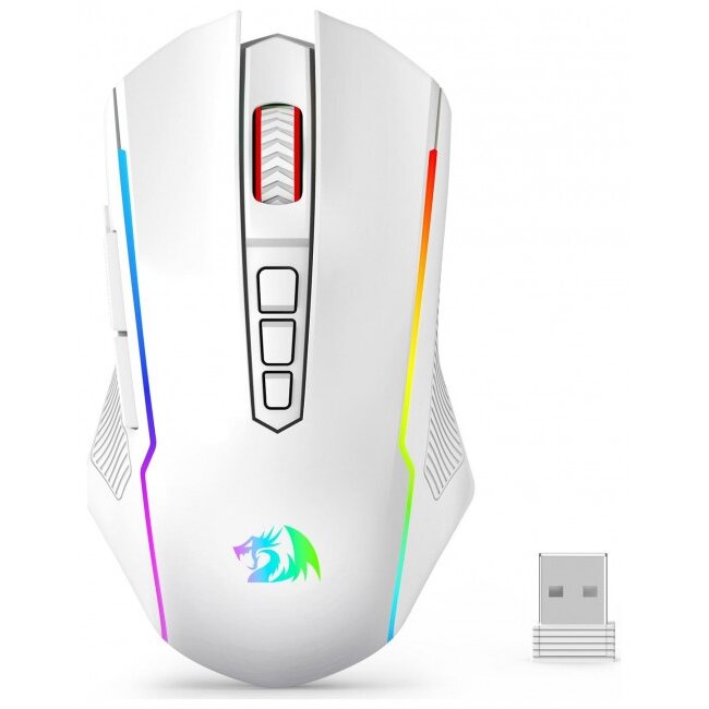 Mouse M914W-RGB NIX Alb