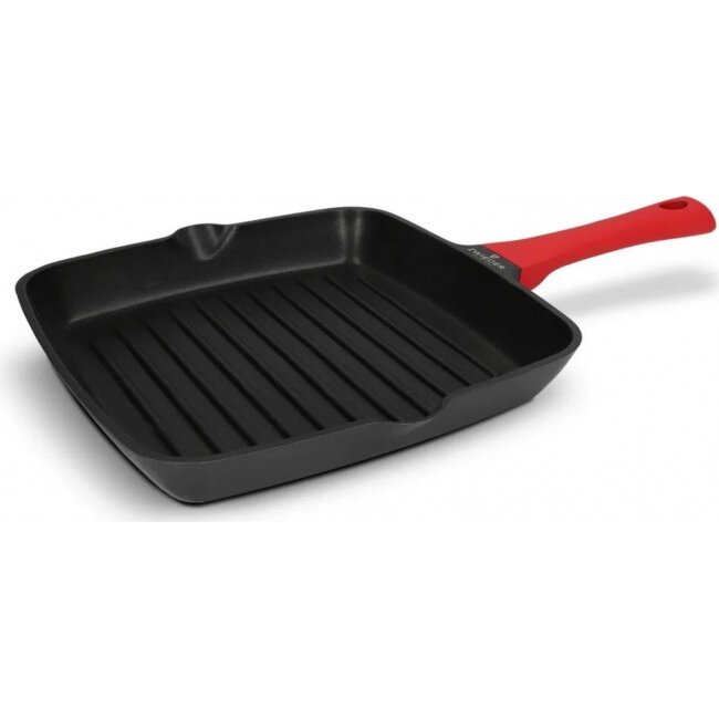 Tigaie Obsidian 28cm  Grill  Negru