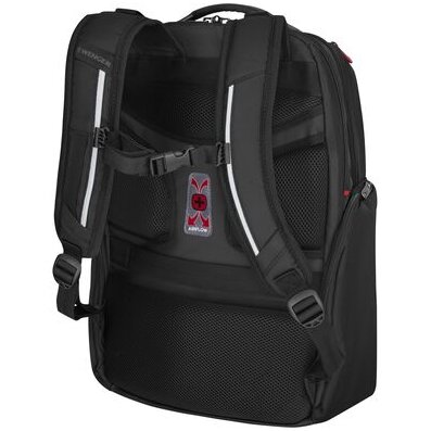 Rucsac Wenger Meteor pentru Laptop 17Inch cu Buzunar pentru Tableta Negru — imaginea 2