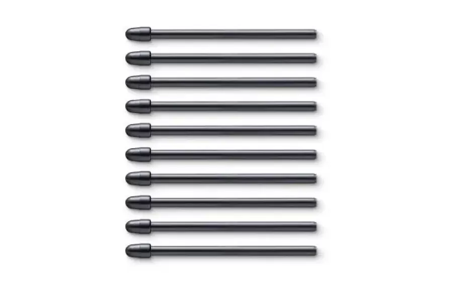 Set Vârfuri pentru Stylus Wacom Pen Nibs Standard 10 Bucăți Negru