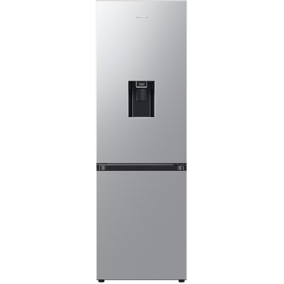 Combina Frigorifică Samsung 341L All-Around Cooling Compresor Digital Inverter Dozator Apa WiFi Clasa E H185 Cm Inox Argintiu