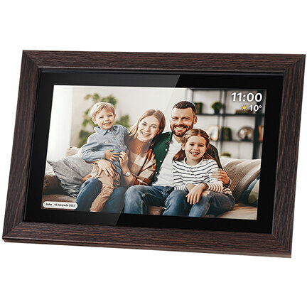 Rama Foto Digitala KM1102 Frameo Ecran IPS 10.1Inch Memorie 16GB WiFi Maro/Negru