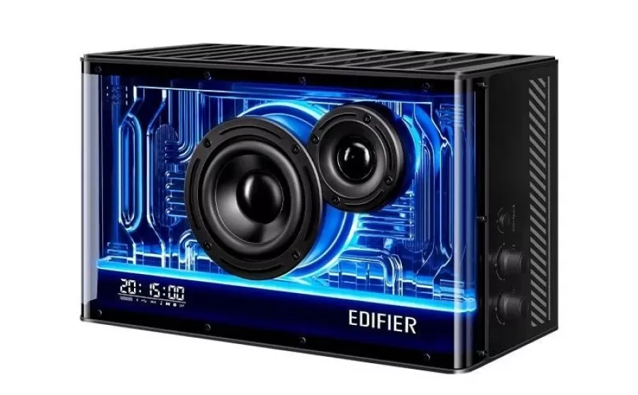 Boxe Edifier Gaming Desktop Rms 40W Bluetooth 5.3 USB-C USB-A AUX EQs Preset 3 Moduri RGB 7 Culori Negru