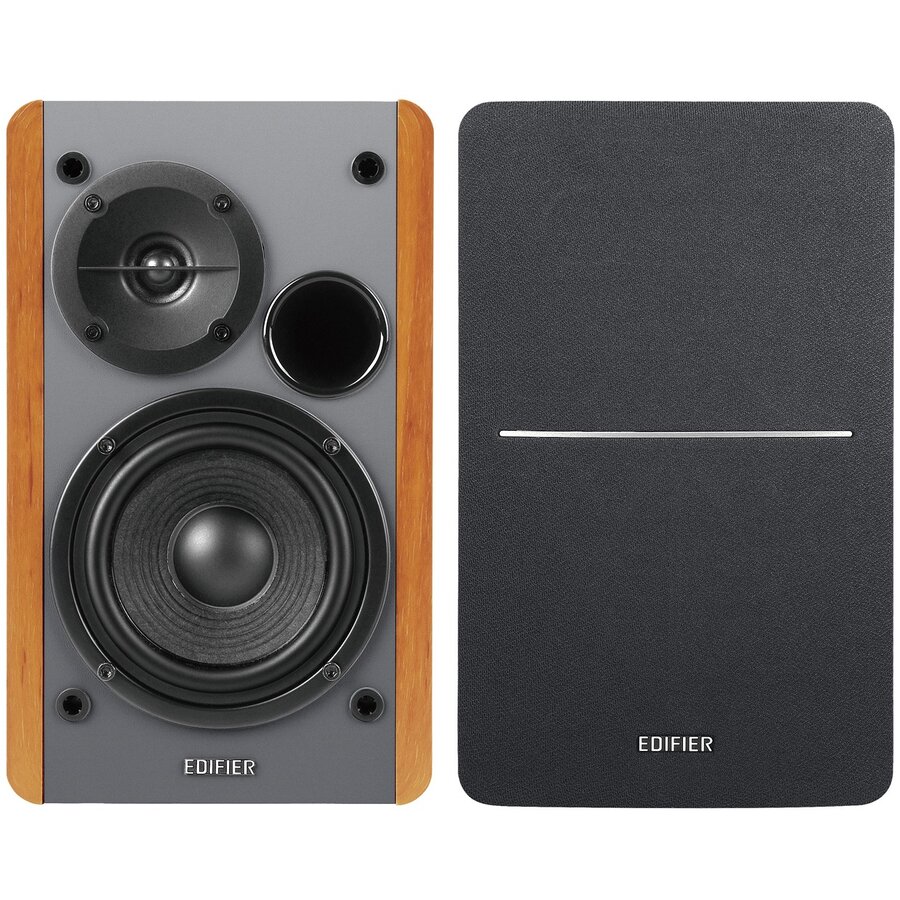 Boxe Edifier 2.0 RMS 42W (2 x 21W) Telecomanda Wireless Volum Bass Maro — imaginea 5