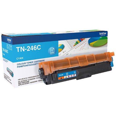 Toner TN-246C 2200 Pagini Cyan