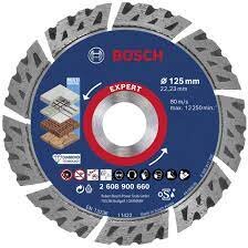 Bosch Powertools Expert diamond cutting disc 'MultiMaterial', 125mm - 2608900660 EXPERT RANGE