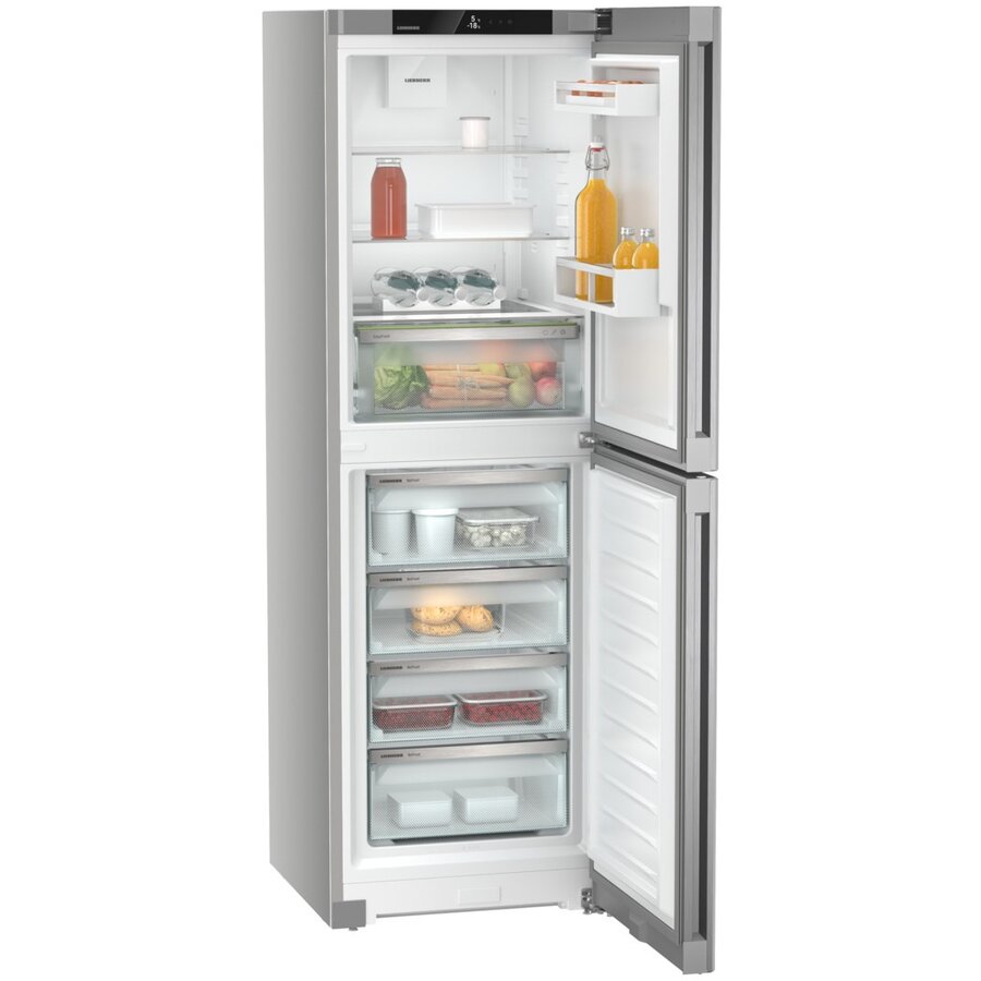 Combina Frigorifica CNsfd 5204 Easy Fresh No Frost Super Cool 319L Clasa D Argintiu