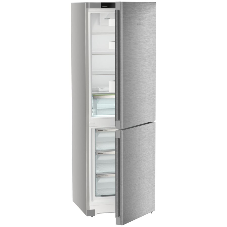 Combina Frigorifica CNsdc 5203 Pure NoFrost EasyFresh 330L 35dB Clasa C Argintiu