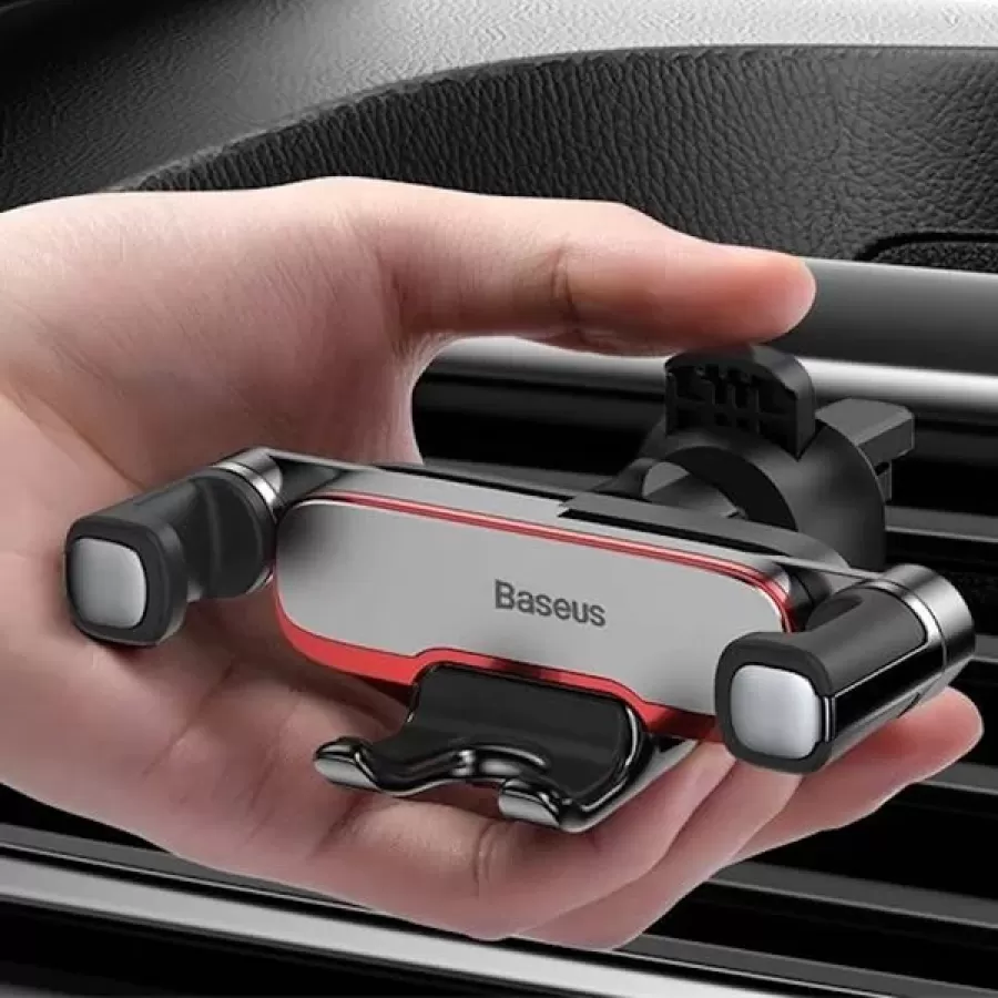 Suport Auto Baseus Mr Hui Gravity Rotire 360grade Argintiu — imaginea 3