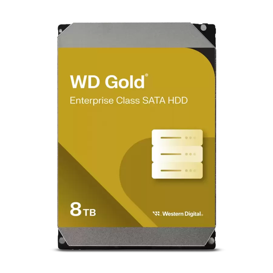 Hard Disk 3.5inch SATA 3-Raid 8TB WD8005FRYZ Auriu