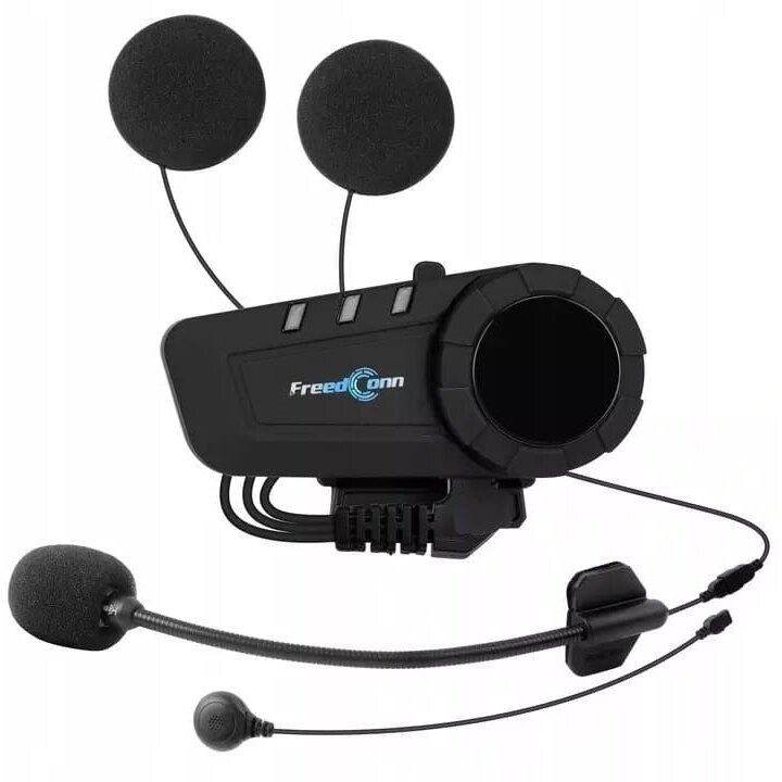 Casti Motocicleta KY-PRO SINGLE Intercom Negru