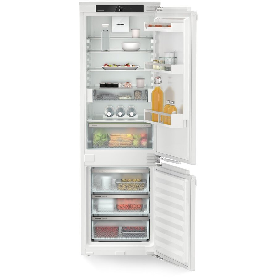 Combina Frigorifica ICc 5123 Incorporabila EasyFresh SmartFrost Clasa C 264L 33dB Alb