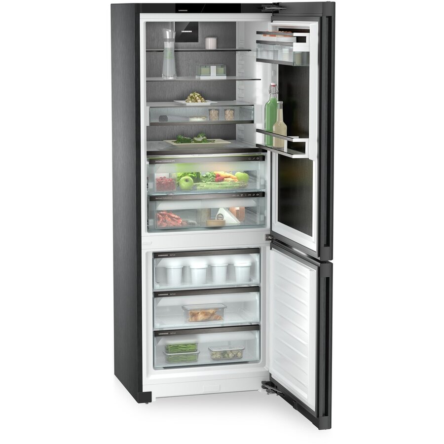 Combina Frigorifica CBNbsc 778i Peak BioFresh NoFrost Clasa C 34dB 473L Gri