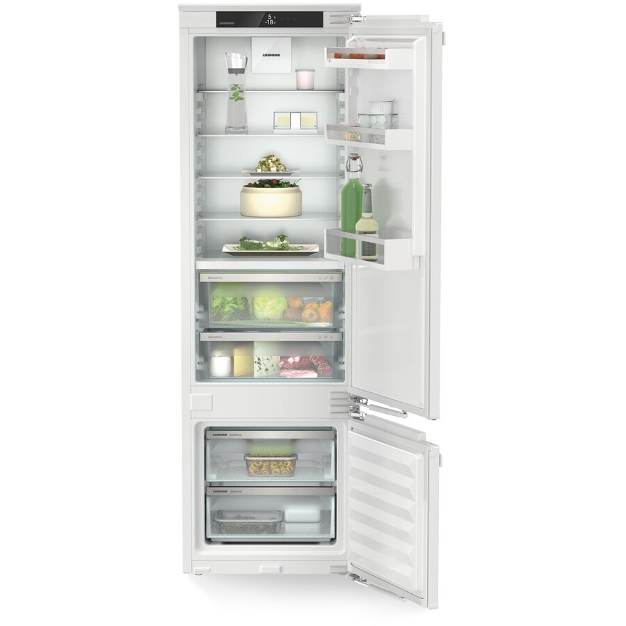 Combina Frigorifica ICBc 5122 Incorporabil Plus BioFresh 32dB 255L Clasa C Argintiu
