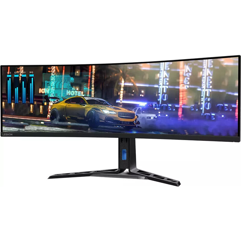 Monitor LED Gaming Curbat Lenovo Legion R45w-30 44.5 inch DQHD VA 4ms 165Hz Black — imaginea 3