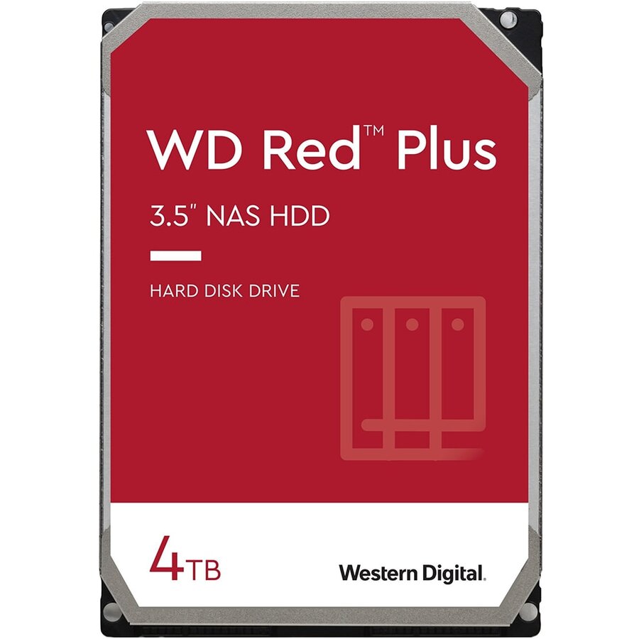Hard disk Red Plus 4TB SATA 3.5inch