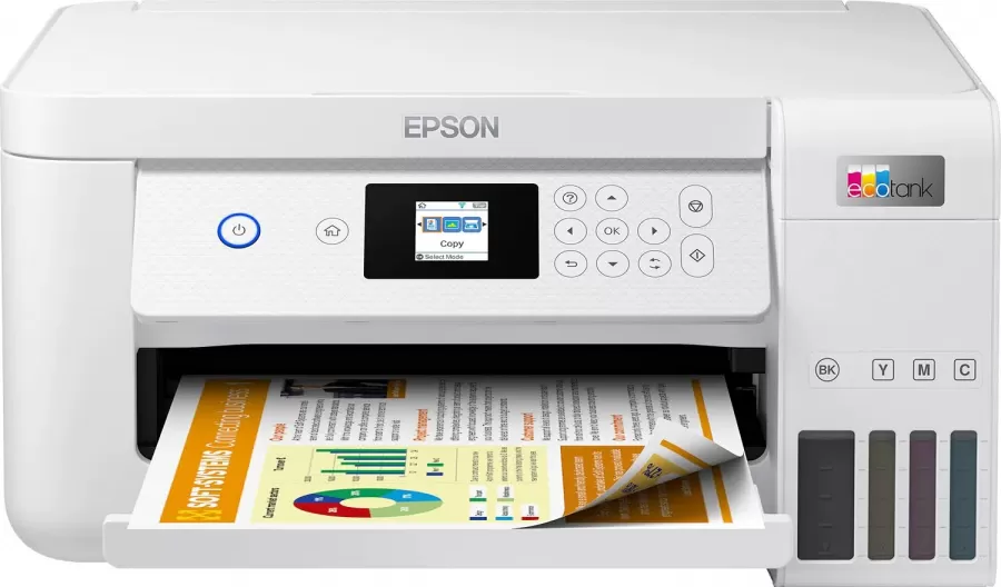 Multifuncțională Epson EcoTank ET-2856 Inkjet A4 USB Wi-Fi Alb