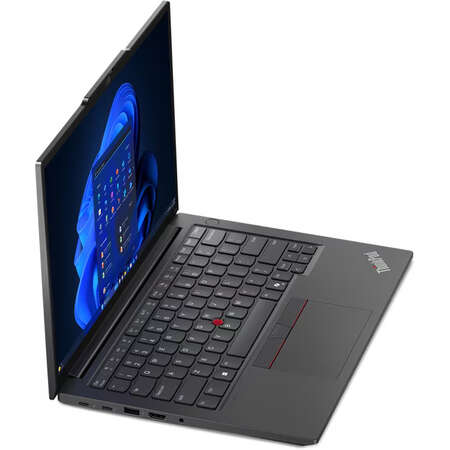 Laptop Lenovo ThinkPad E14 Gen 6 14 inch WUXGA Intel Core Ultra 5 125U 16GB SSR5 512GB SSD Windows 11 Pro Black