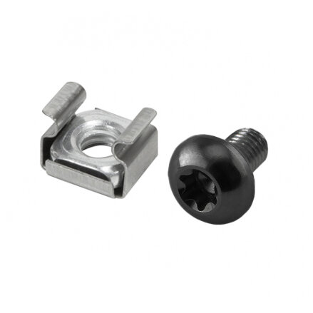 SET SURUB RACK NEGRU CUTIE 100BUC DATEUP