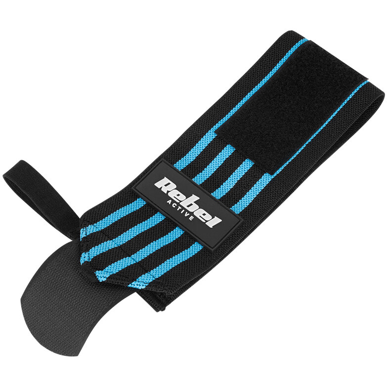 Benzi Încheietură Rebel ACTIVE 2x Bucăți Pentru Strângere Poliester Negru/Albastru — imaginea 3
