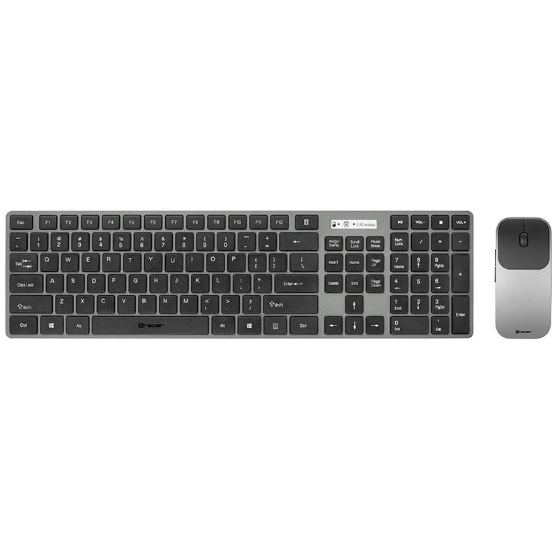 Kit Tastatura + Mouse RF Nano USB Negru