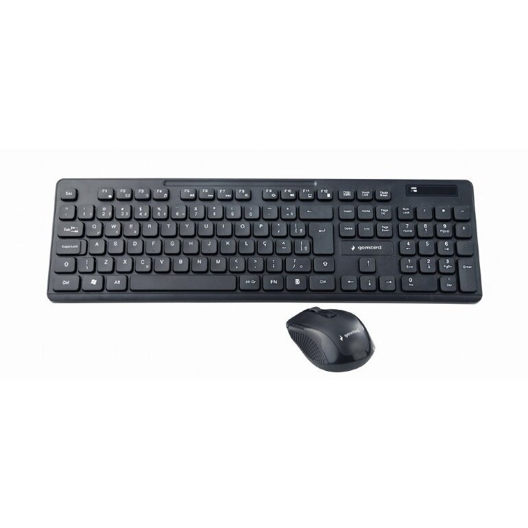 Kit Tastatura + Mouse KBS-WCH-03 RF Wireless + USB Negru