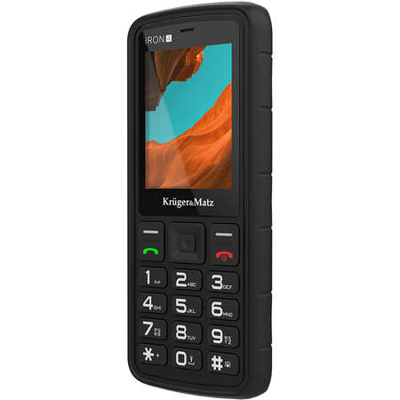 Telefon mobil Kruger&Matz KM0467 Iron 4 4G Dual SIM Negru