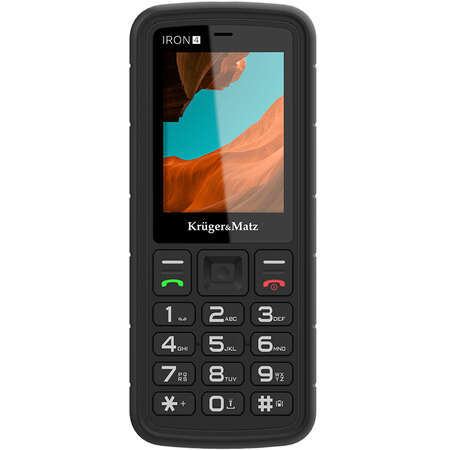 Telefon mobil Kruger&Matz KM0467 Iron 4 4G Dual SIM Negru