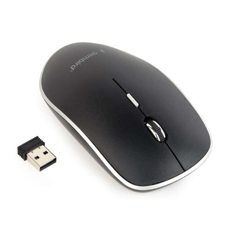 Mouse Wireless Silentios 1600DPI Negru