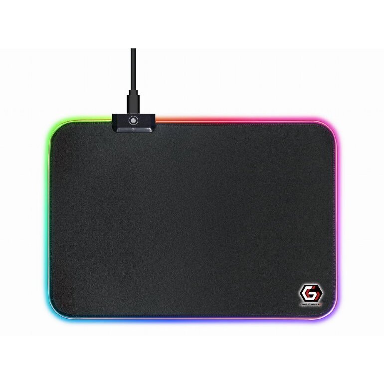 Mousepad Gaming MP-GAMELED-M LED Light Effect Marime M Negru