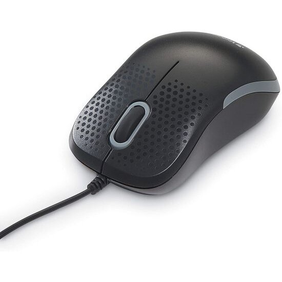 Mouse Optic 49024 Silentios cu Fir Negru