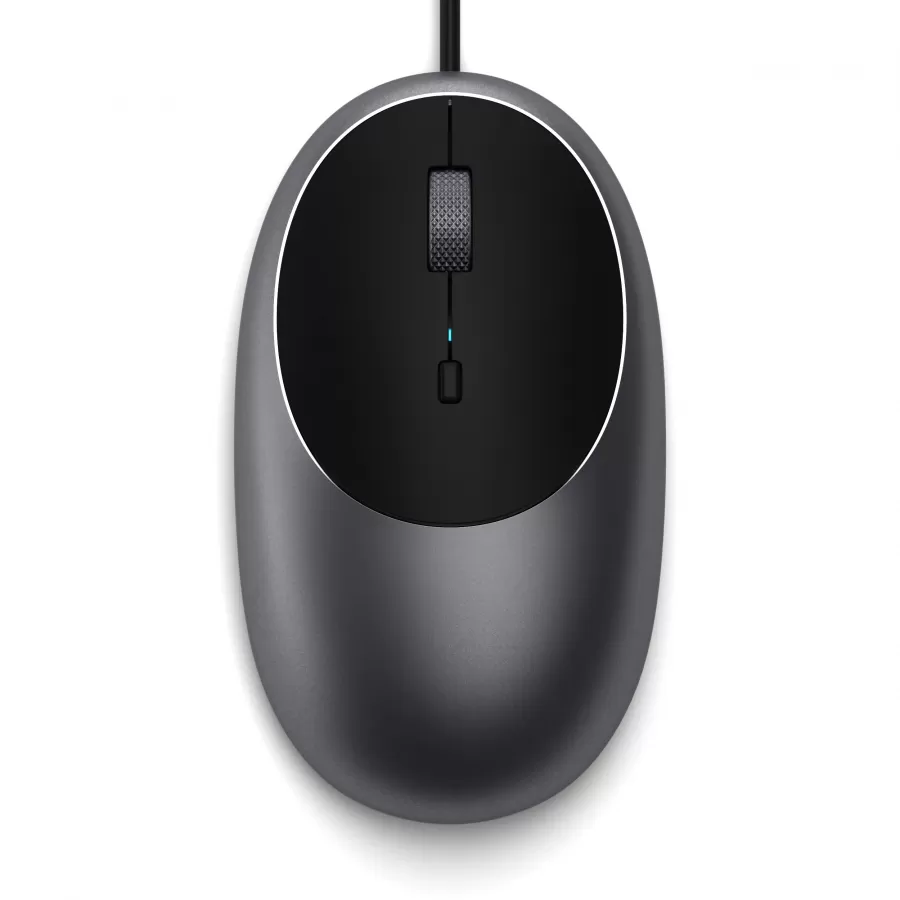 Mouse Optic Satechi C1 USB-C cu Fir Negru/Gri