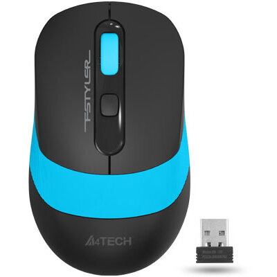 Mouse Gaming FG10 Wireless 2.4GHz 2000DPI Negru / Albastru