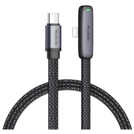 Cablu Date CA-3350 Lightning USB-C 1.2m 36W Negru
