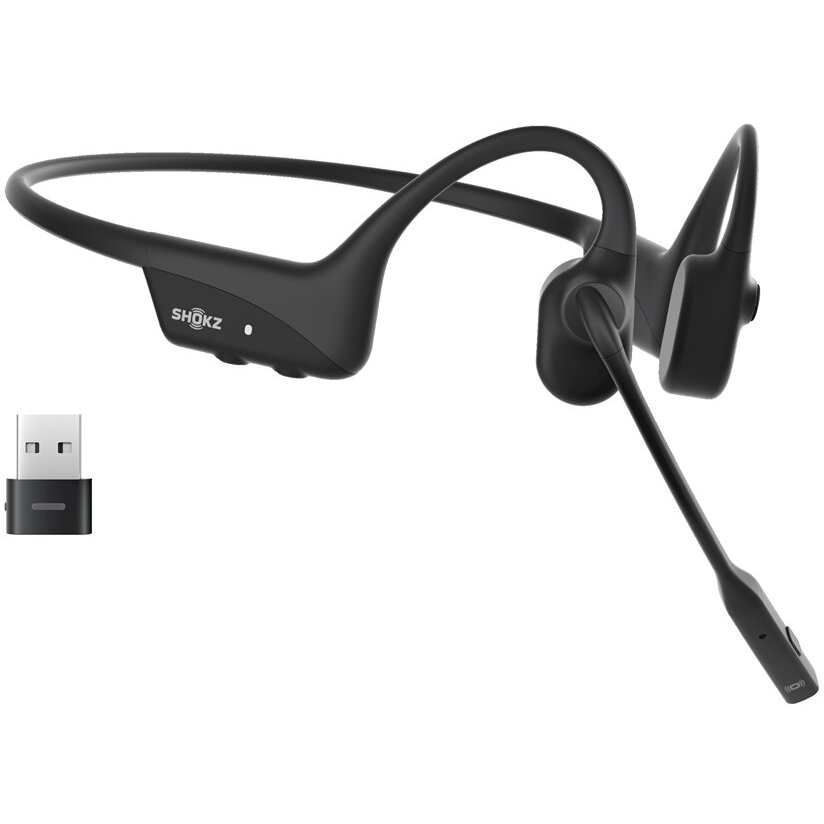 Casti OpenComm2 Wireless Bluetooth Negru