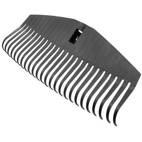 Grebla Solid 1014915 52cm 25 Dinti Plastic Gri