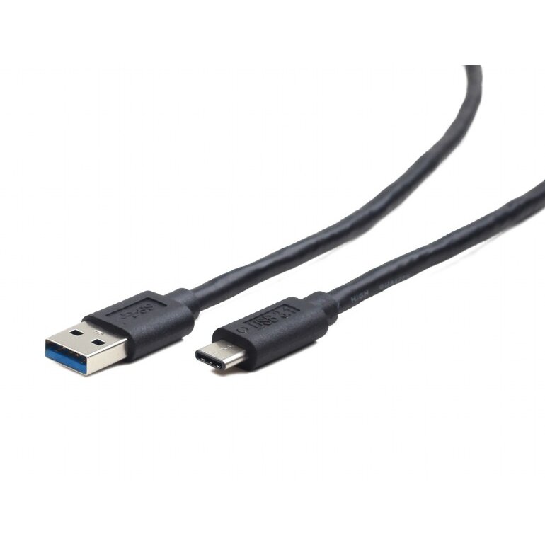Cablu De Date Smartphone USB 3.0 (T) la USB 3.1 Type-C (T) 36W 1.8M Negru