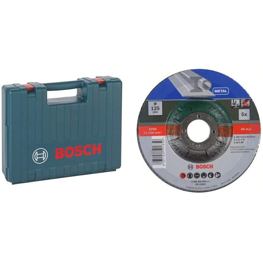Bosch Powertools plastic case, empty (blue, 2605438170)