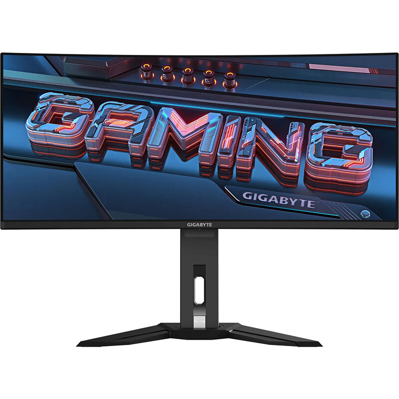 Monitor OLED Gaming Curbat MO34WQC 34 inch WQHD OLED 0.03ms 175Hz Black