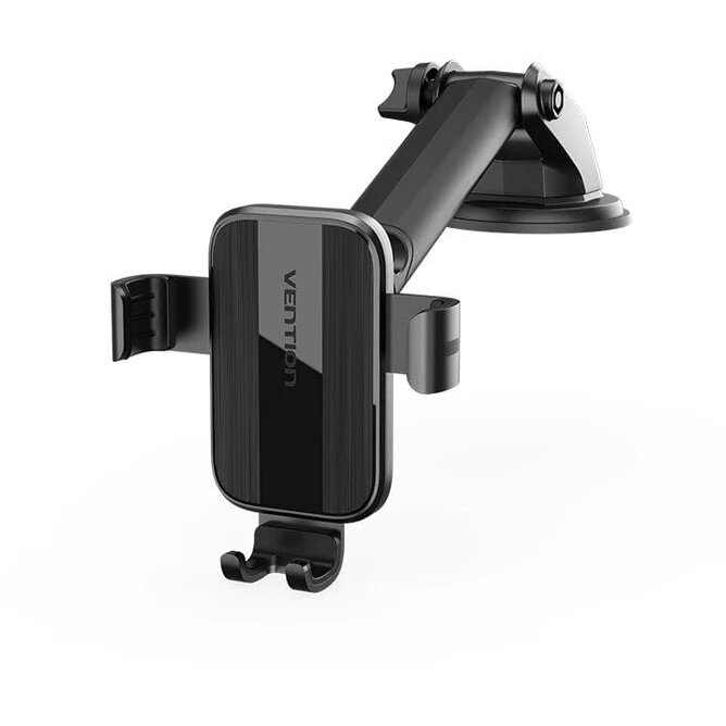 Suport Auto Pentru SmartPhone Fixare Parbriz Sau Bord Prin Ventuza Negru