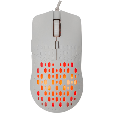 Mouse Gaming BGM-022 OCTOPUS cu Fir 3200DPI Alb