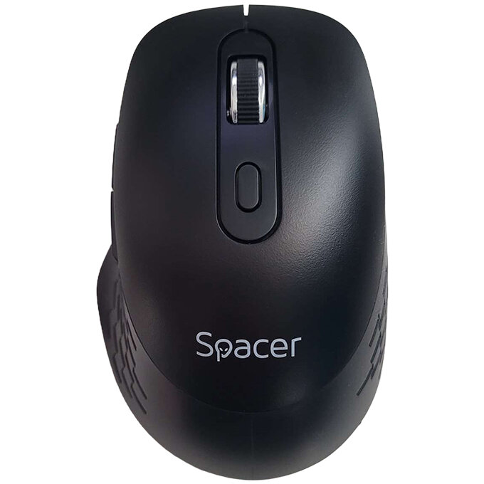 Mouse Wireless PC Sau NB 2.4GHz + Bluetooth 5.1 Optic Max.1600dpi Butoane/Scroll 6/1 Buton ON/OFF Baterii AAAx2 IncluseNegru