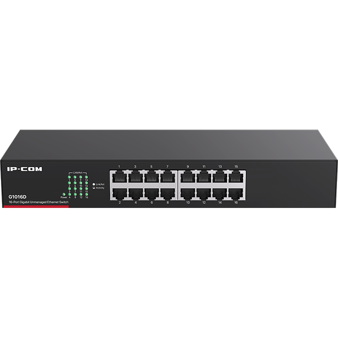 Switch G1016D 16 Porturi 32Gbps 23.8Mpps 8000 MAC fara Management Negru
